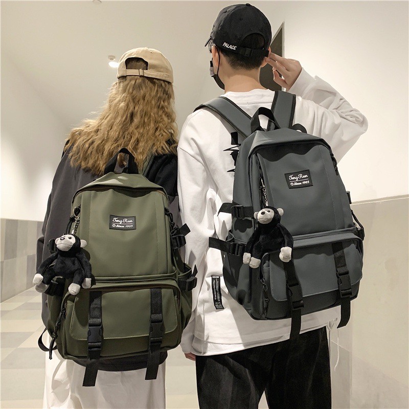 Balo ulzzang unisex Jeng Run da cực đẹp chống thấm nước
