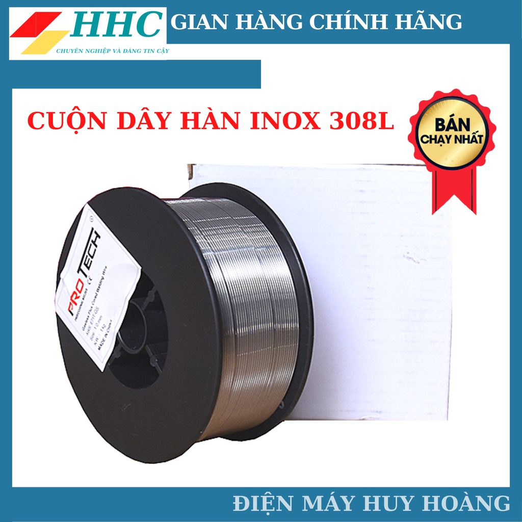 Cuộn dây hàn MIG Inox loại 1kg - Inox 308 không gỉ