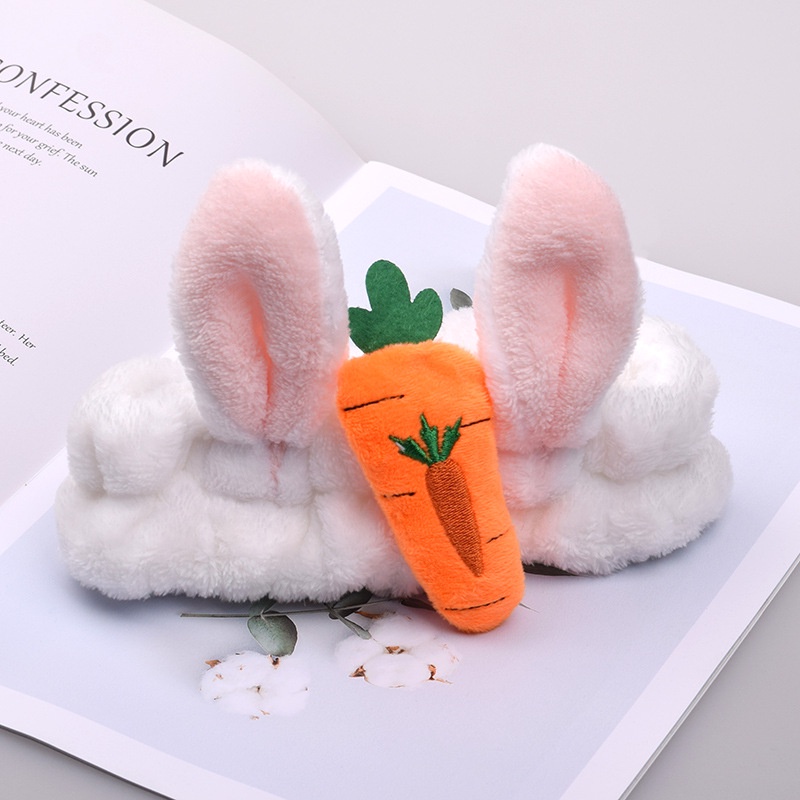 Băng Đô Tai Thỏ / Cà Rốt Dễ Thương Cho Nữ