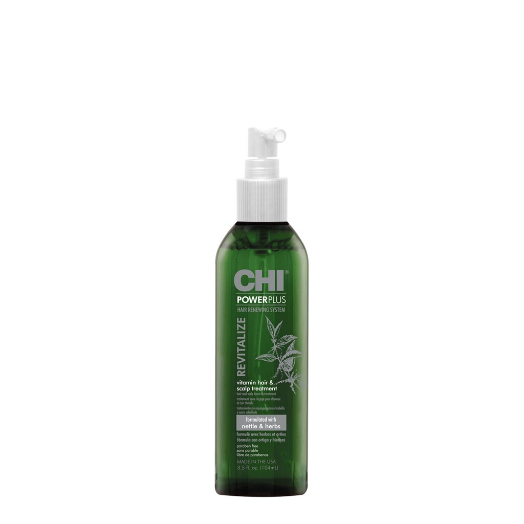 Tinh chất chống rụng tóc, kích thích mọc tóc CHI Power Plus Vitamin Hair &amp; Scalp Treatment 118ml