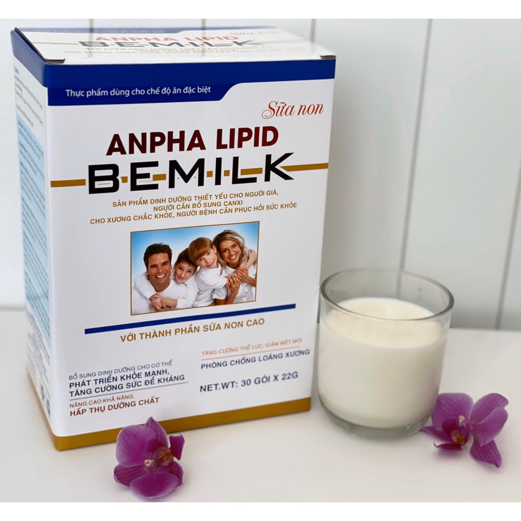 [Chính hãng check mã code] Sữa non Alpha Lipid Be milk duỡng chất thiết yếu&siêu kháng thể,thay thế bữa ăn phụ