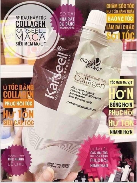 Ủ tóc Karseell Collagen 500ml - Guu