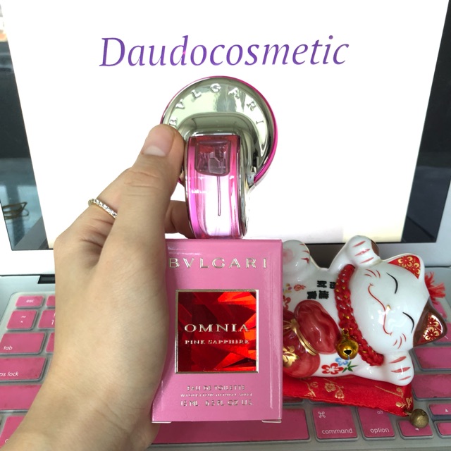 Chính Hãng . [ mini ] Nước hoa Bvlgari Omnia Pink Sapphire EDT 15ml Chuẩn Auth 1