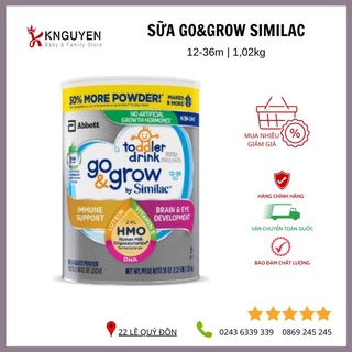 Sữa Similac Go&Grow HMO NON GMO cho bé từ 12 - 36m 1.02kg USA