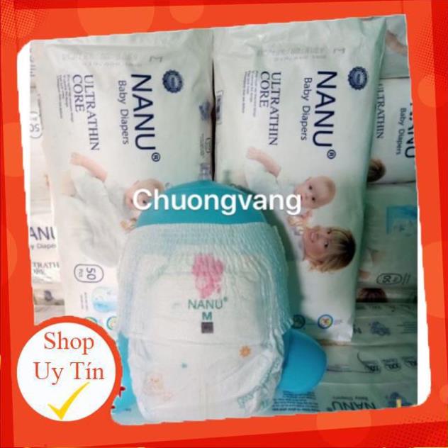 (Giá sốc) (Xả kho) Combo 100miếng (2 gói) bỉm quần NANU size M, L, XL, XXL, XXXL