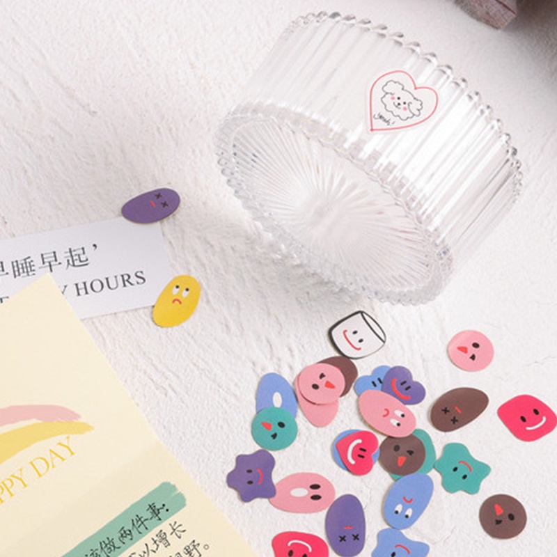 Miếng Dán Hình Mặt Cười Nhiều Màu Sắc Dành Cho Trẻ Em