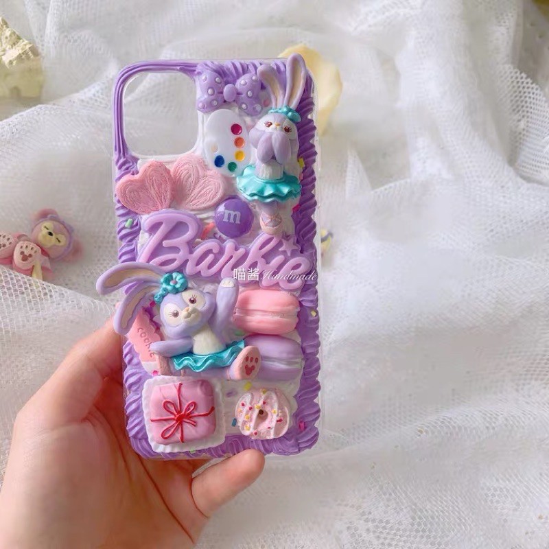 ốp/case decor handmade đủ dòng iphone phong cách Nhật dễ thương kawai