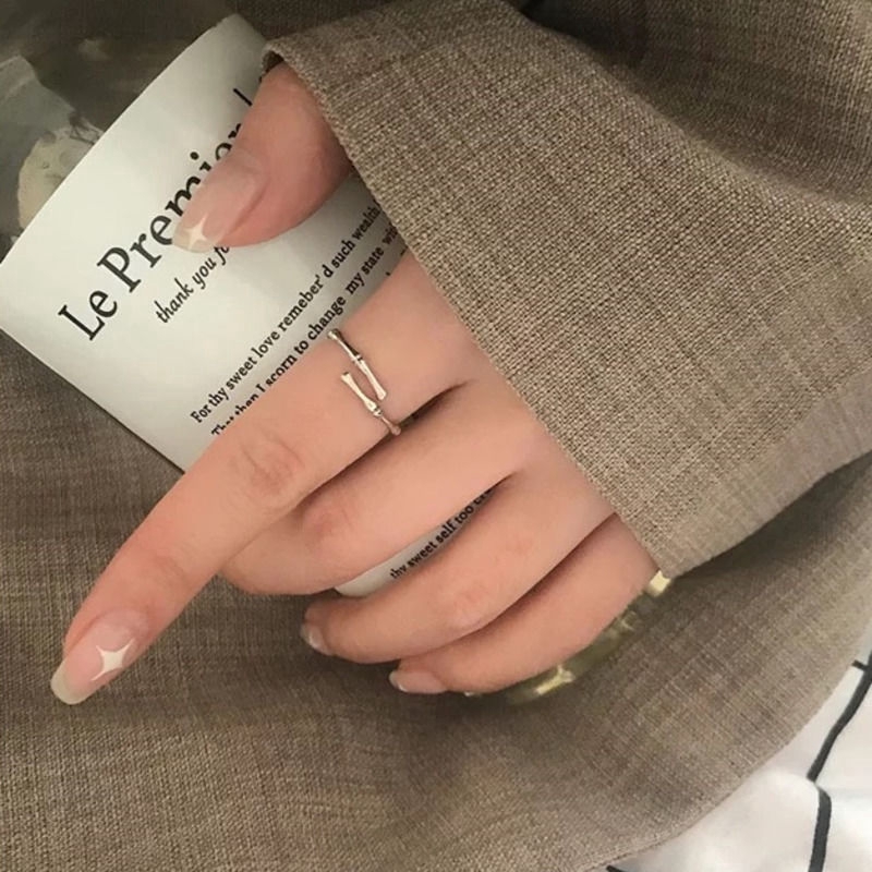 Nhẫn mở thiết kế đơn giản thời trang cho nữ
