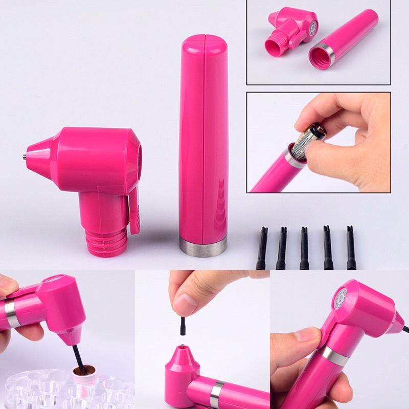 Máy trộn mực, máy mix mực phun kèm 5 đầu khuấy