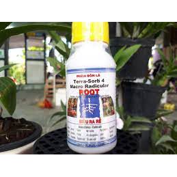 Phân bón lá sinh học Growmore Terra Sorb 4 Root chai 100ml Siêu Ra Rễ