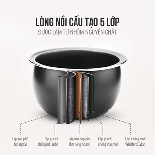 Nồi Cơm Điện Tử Elmich 1,2L RCE-1789