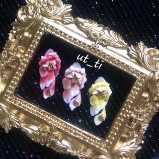 hoa bột nail - hoa rơi - vip nail