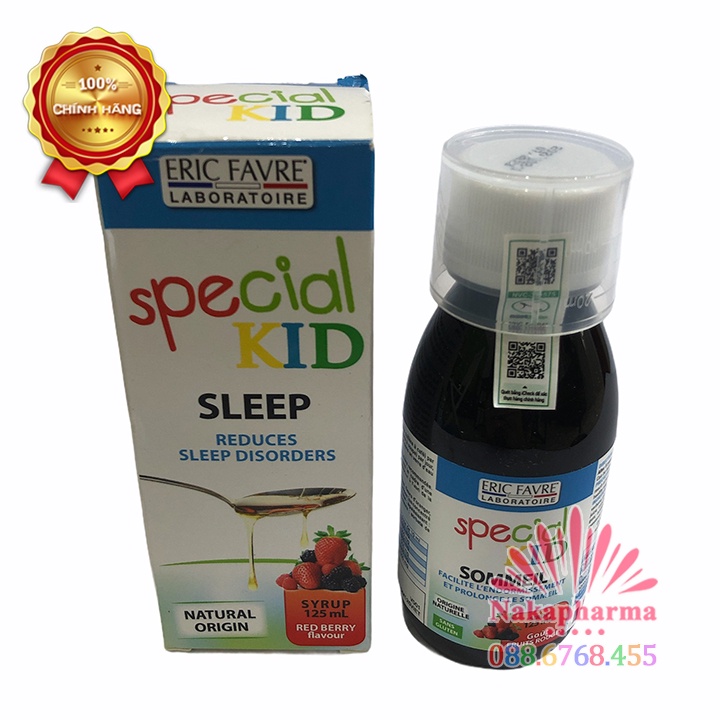 Special Kid Sommeil – Giúp Trẻ Hết Quấy Khóc Đêm, Cải Thiện Giấc Ngủ, Bé Ngủ Ngon Giấc,Dễ Đi Vào Giấc Ngủ.