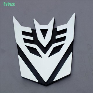 Decal DáN Logo Transformers 3D Cho Xe Hơi