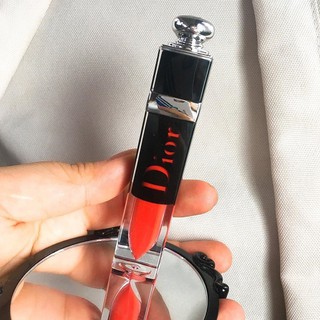 Son Dior Addict Lacquer Plump 648 Dior Pulse Đỏ Cam