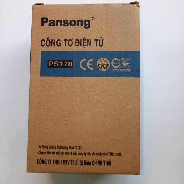 Công tơ điện tử 1 pha Pansong PS178