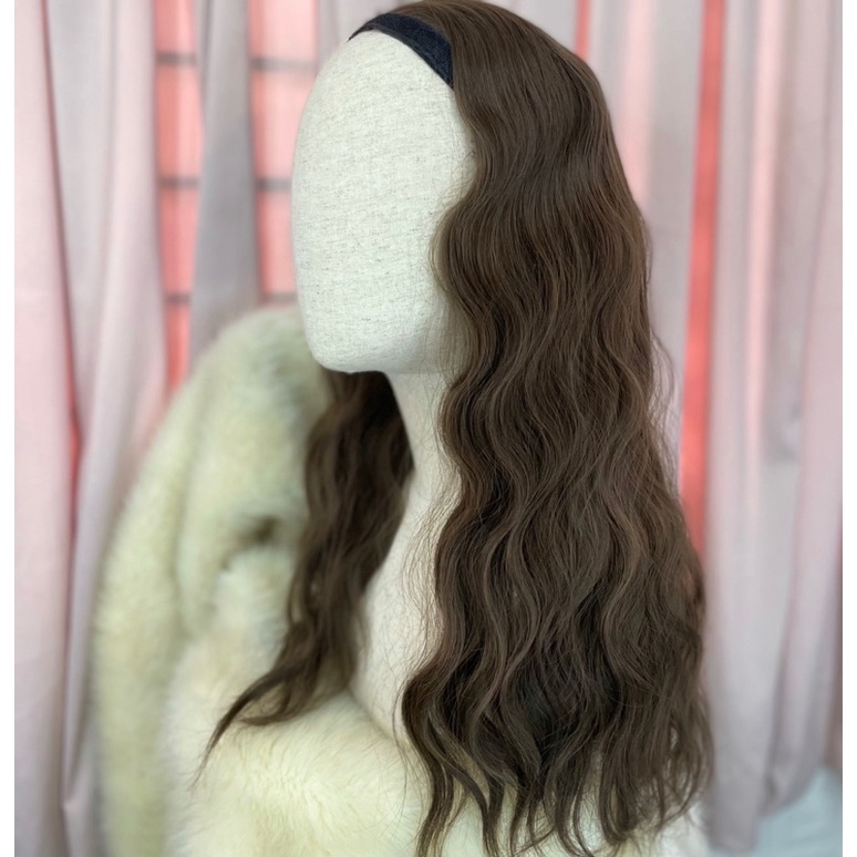 Miếng Dán Rời Bờm Tóc Giả Xù (không kèm băng đô)