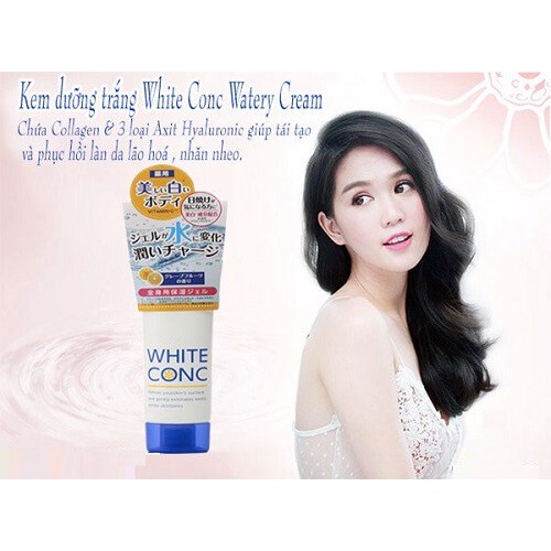 Kem dưỡng trắng White Conc Watery Cream Nhật Bản