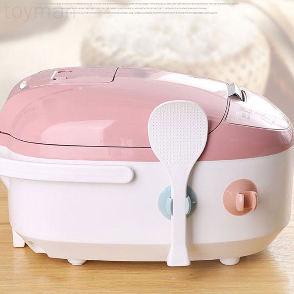 Giá đỡ muỗng xới cơm có giác hút màu sắc ngẫu nhiên