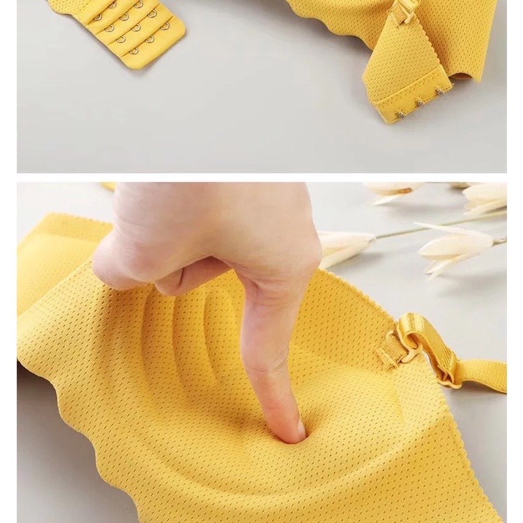 Áo Lót Su Quả Ngang Đệm Bàn Tay 2cm Đẩy Ngực Thông Hơi Siêu Thoáng Mát 152