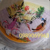 Nón huế vẽ sơn dầu 320k/ 5 chiếc