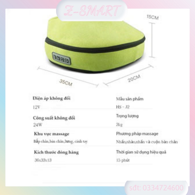 Máy Massage Bàn Chân Cao Cấp - Máy Mát Xa Toàn Thân Thế Hệ Mới