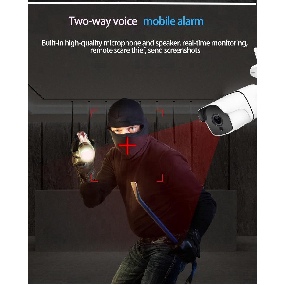 Camera an ninh IP Evkvo - Icsee Xmeye Wifi Hd 1080p không dây chống thấm nước hồng ngoại 2 chiều | BigBuy360 - bigbuy360.vn