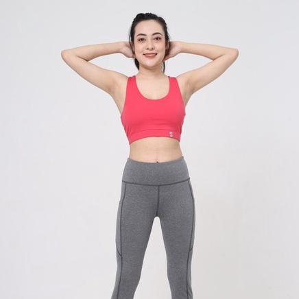 Áo bra nữ tập gym yoga cao cấp thiết kế 3 lớp co giãn 4 chiều thoải mái BAS