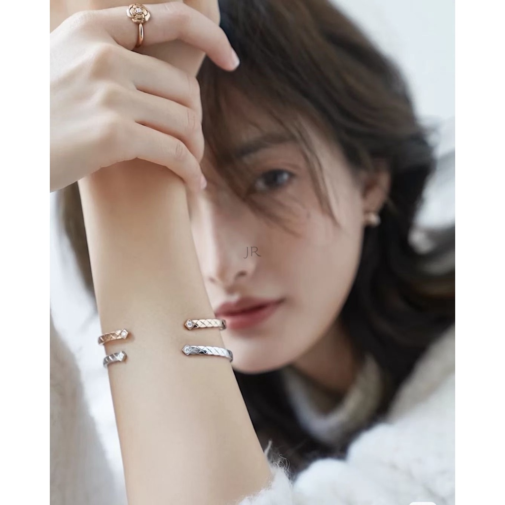 Vòng Tay Mở Mạ Bạc/Vàng 18K Đơn Giản Thời Trang