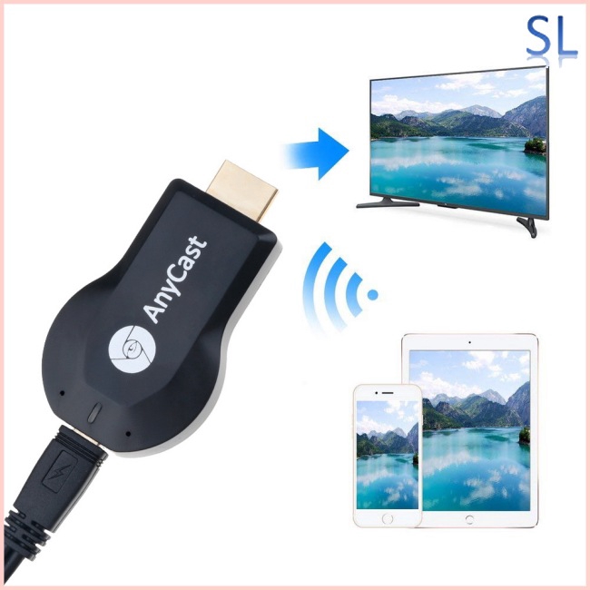 Wireless WiFi Display TV Dongle Receiver for AnyCast M2 Plus for Airplay 1080P HDMI TV Stick for