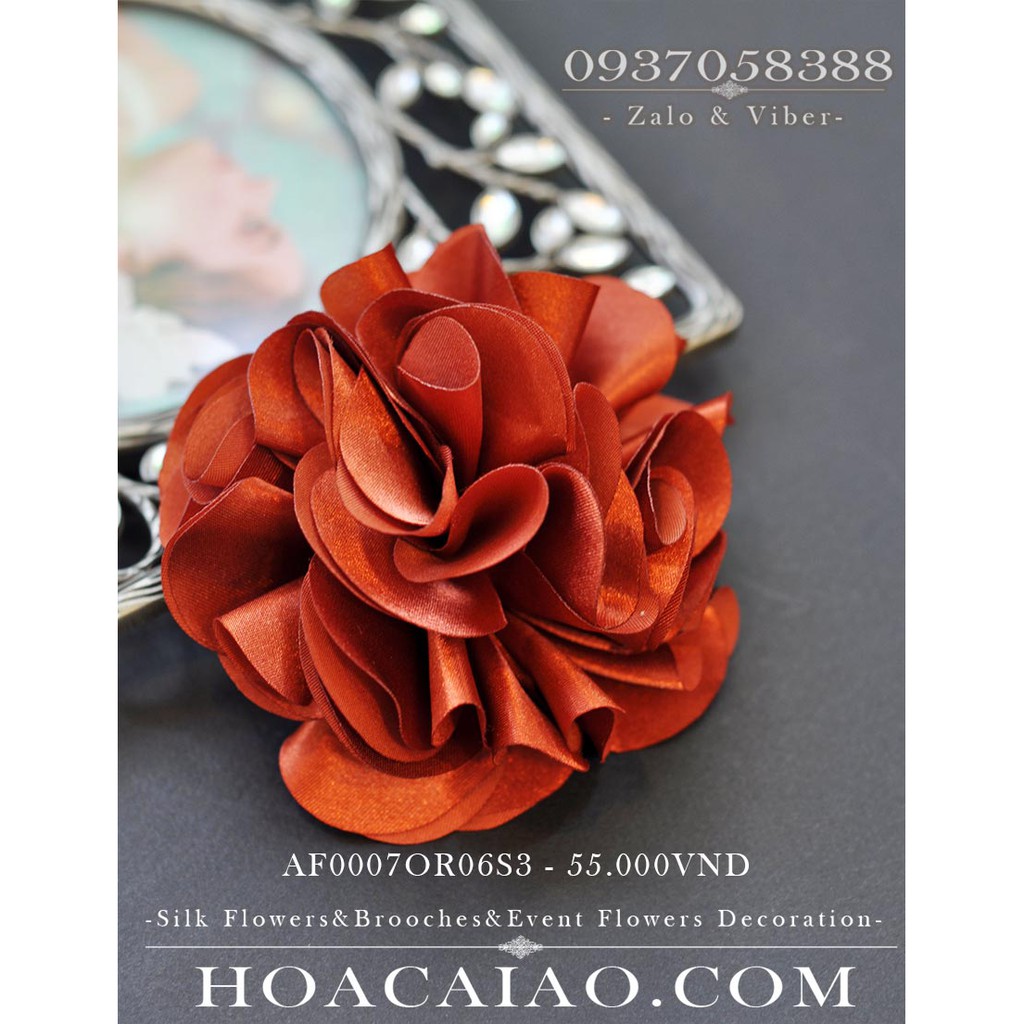 Luxury Carnation- Hoa Cẩm Chướng lụa AF0007OR06S3