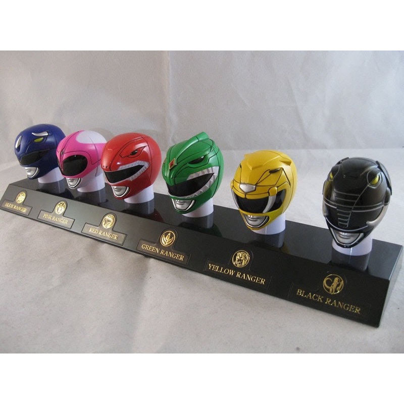 Đồ chơi mô hình cao cấp POWER RANGERS LEGACY MASK COLLECTION MIGHTY MORPHIN MMPR 20TH ANNIVERSARY SET