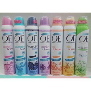 Xịt khử mùi nữ OE deodorant spray 200 ml