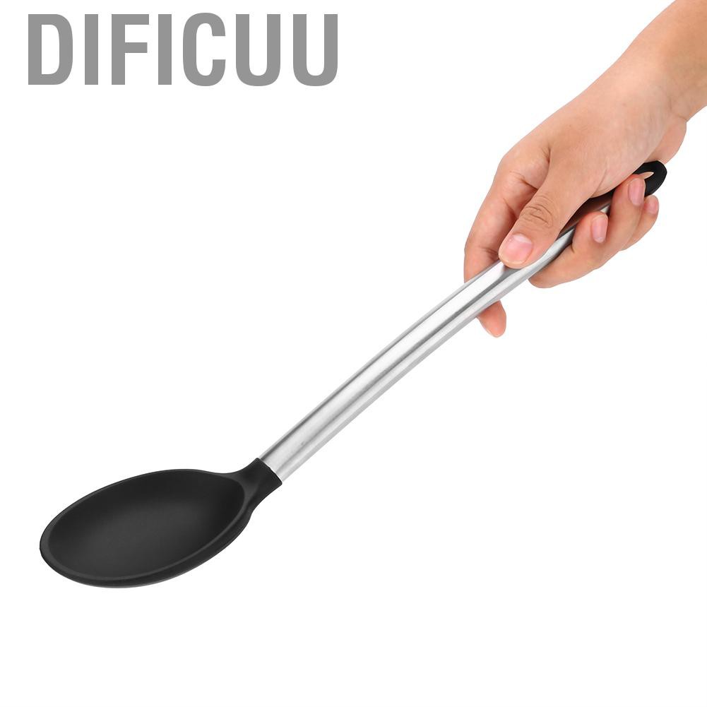 Dificuu Healthy and Non-Toxic Silicone Utensil Set Kitchen for Chef Home Cook