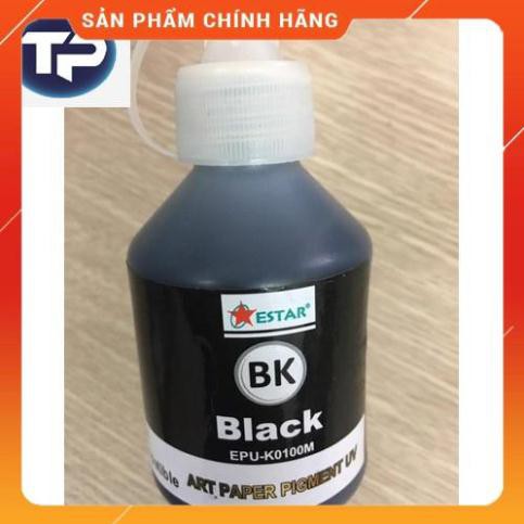 [FREESHIP] Mực BK Pigment [GIÁ RẺ] mực BK pigment UV cho Epson T50-T60-L800-L805 mầu Đen100ML