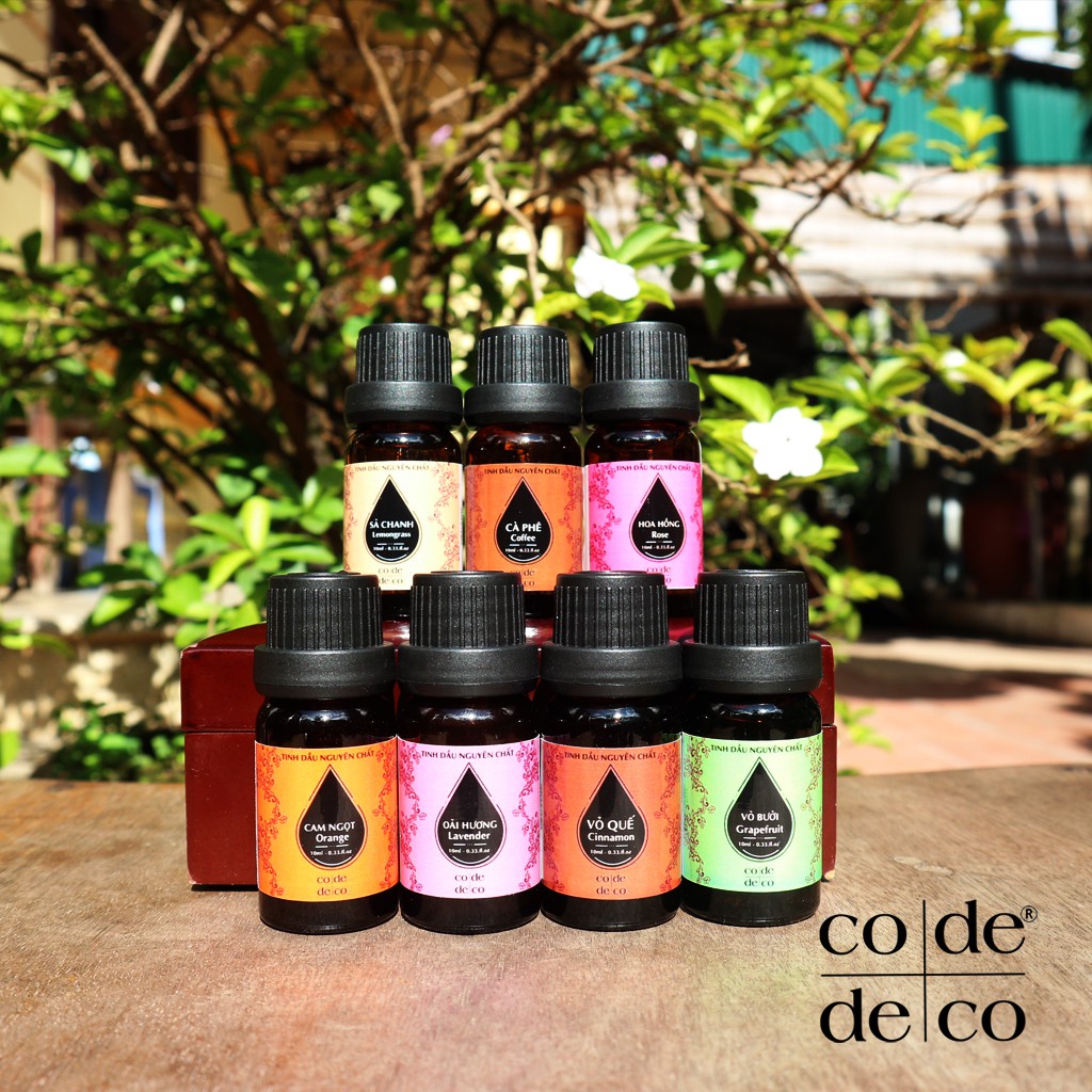 [Mã SKAMLTSM9 giảm 10% đơn 99K] Tinh Dầu Oải Hương CODE DECO 10ml Thơm Phòng, Thư Giãn