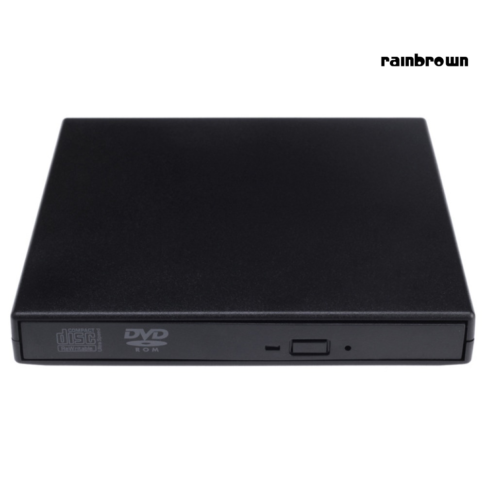 External USB 2.0 Combo DVD ROM Optical Drive CD VCD Reader Player for Laptop /RXDN/