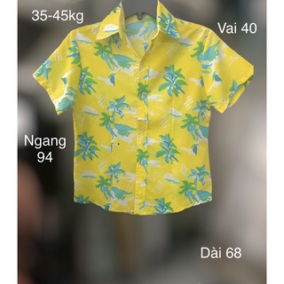 Áo Sơmi bé trai Size lớn