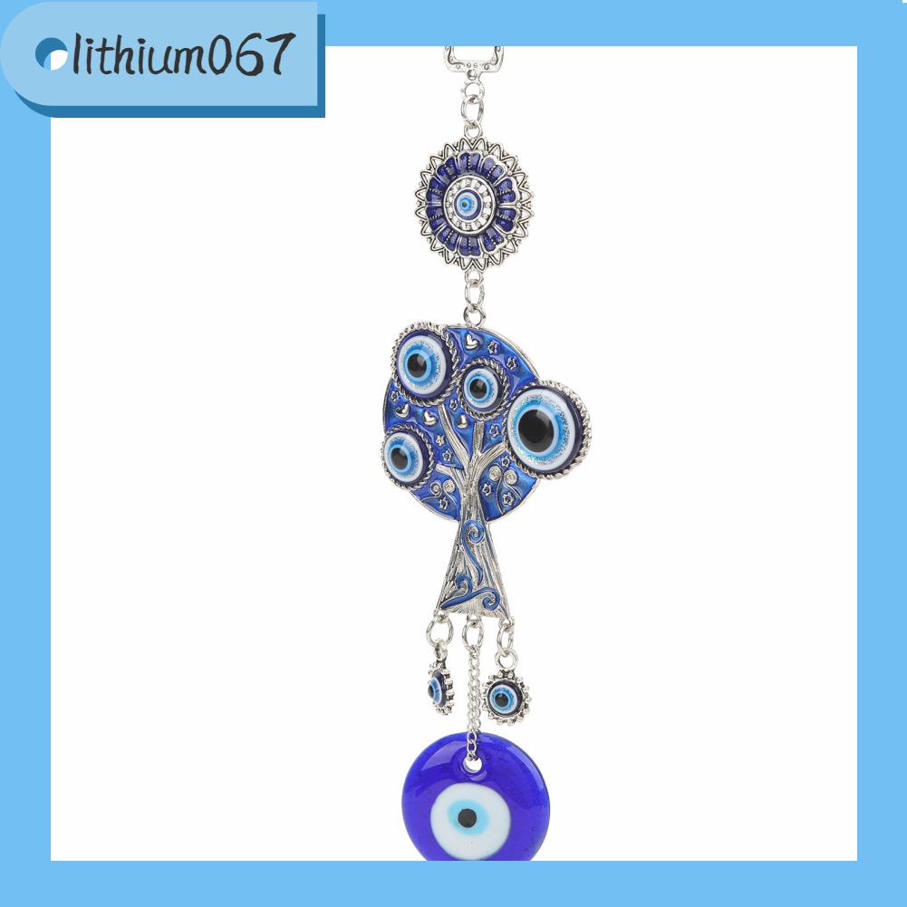 Mặt Dây Chuyền Hợp Kim Tráng Men Hình Mắt Quỷ Thiết Kế Độc Đáo