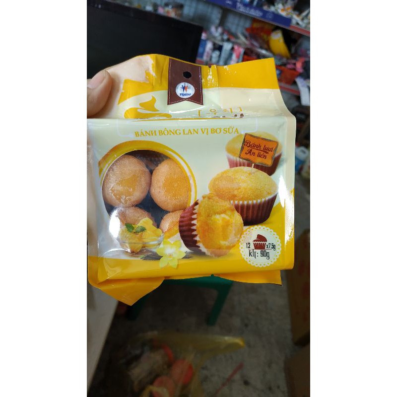 Bánh chà bông ăn sáng siêu ngon gói 80g hoặc 90g