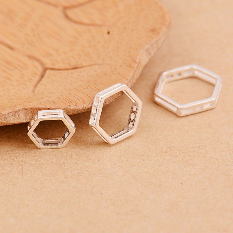 Bọc bạc lục giác bạc 925 6li 8li 10li vĩnh viễn bảo hành