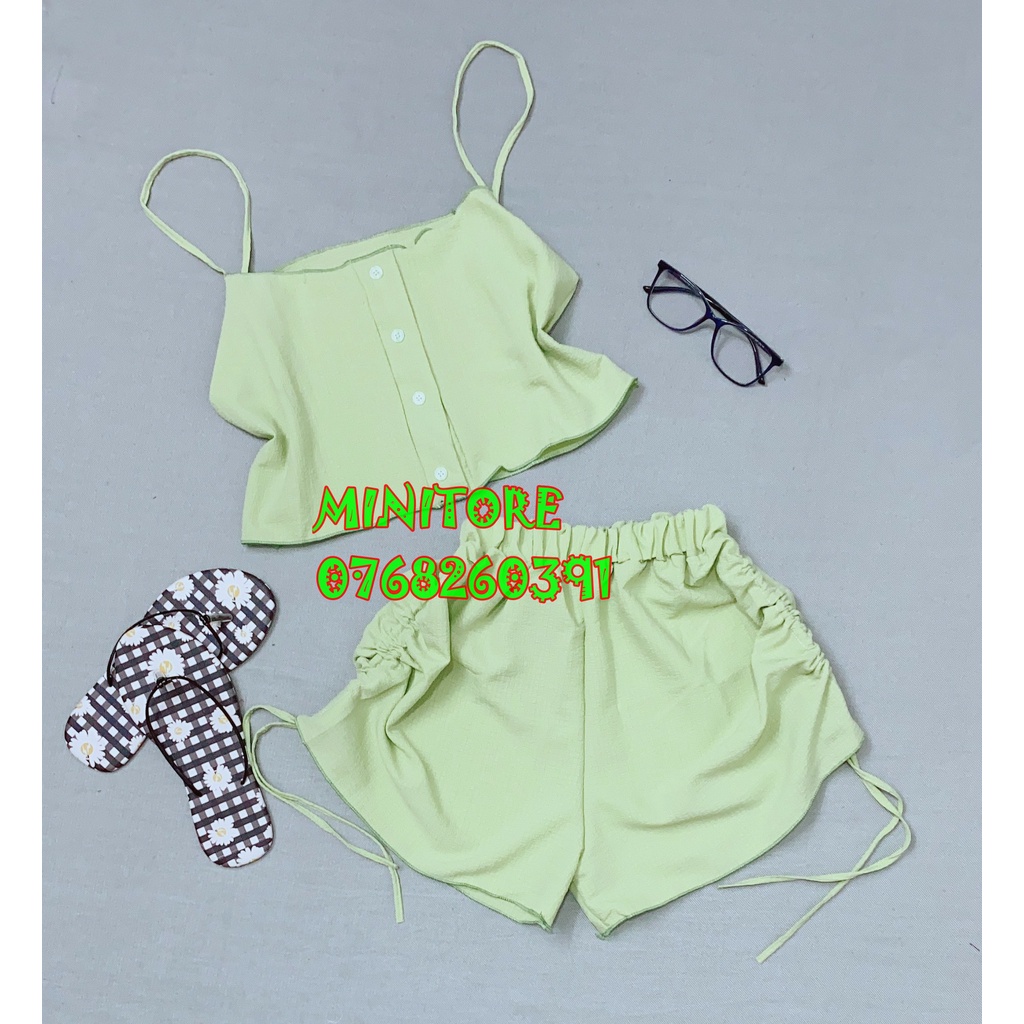 [40KG- 55KG] BỘ ĐỦI 2 DÂY QUẦN CẠP CAO DỄ THƯƠNG KHÔNG MÚT, CHẤT ĐỦI MỀM MÁT HÀNG XƯỞNG NHÀ MAY NHIỀU MÀU - Bộ đủi 2 dây