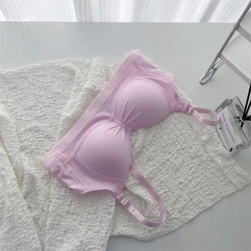 Áo lót vải cotton Không Đường May Có Thể Điều Chỉnh Thời Trang Cho Nữ
