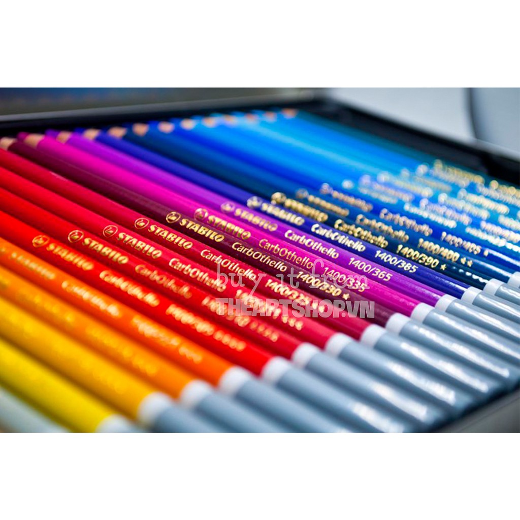 [THEARTSHOP] (P2)Bút chì phấn STABILO Carbothello Pastel Pencils  vẽ truyền thần