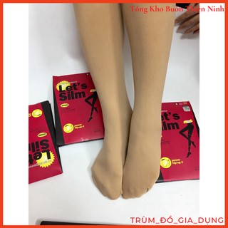 Quần tất thon chân gọn vòng bụng Let's Slim Hàn Quốc