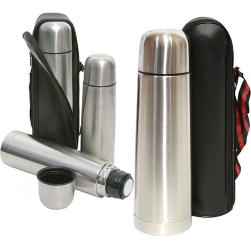 Bình Giữ Nhiệt Inox 500ml Chất Lượng Cao Kèm Túi Đựng - BX0840