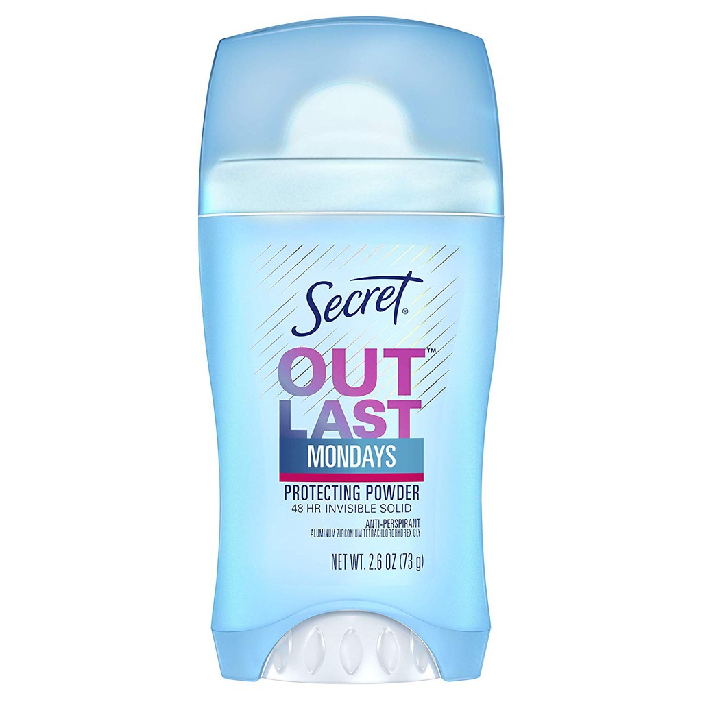 Lăn khử mùi nữ dạng sáp Secret Outlast Protecting Powder Scent Women's Deodorant and Antiperspirant 73g (Mỹ)