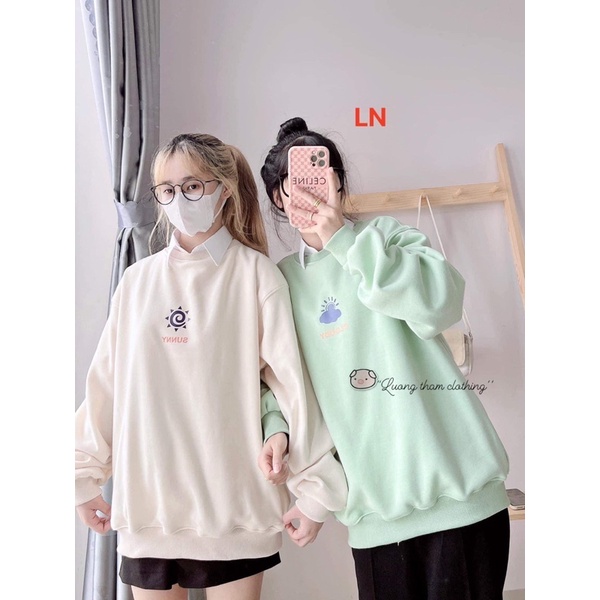 Áo nỉ bo hình ngộ nghĩnh LN11