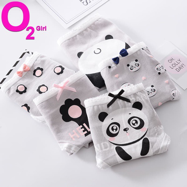 BÁN SỈ_ Quần Lót 5 Kiểu Gấu Trúc Panda Xin Chào 5020