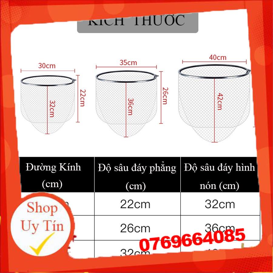 Mặt Vợt Cá vành tròn 35cm 40cm siêu nhẹ siêu cứng Chuyên Câu Đơn Câu Đài LK-2 -Đ𝗢̂̀ 𝗖𝗔̂𝗨 𝟳𝟭𝟲